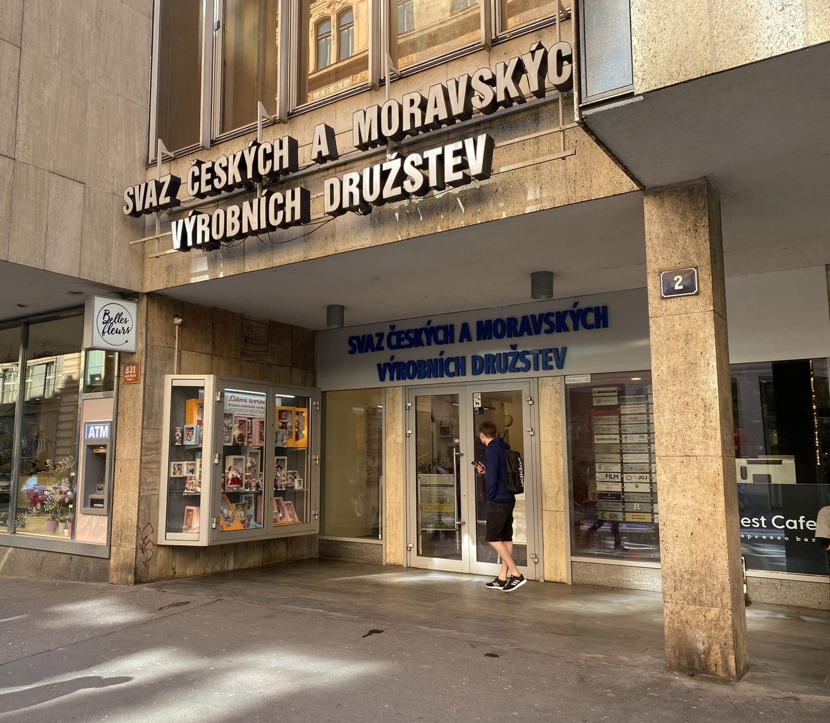 Entrance to Consult24 office — Jindřišská 831/2, Prague 1
